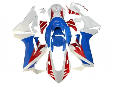 Cheap 2017-2023 Honda CBR1000RR Bike Fairings - White Red Blue