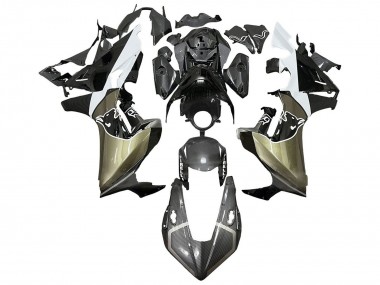 Cheap 2017-2023 Honda CBR1000RR Motorcycle Fairings - Grey White Black Carbon Fiber