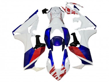 Cheap 2017-2023 Honda CBR1000RR Motorcycle Fairing - White Red Blue