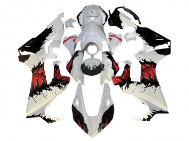 Cheap 2017-2023 Honda CBR1000RR Motorcycle Fairing Kits - White Red Black