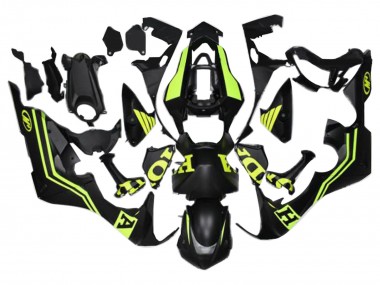 Cheap 2017-2023 Honda CBR1000RR Motorcycle Fairings - Matte Black Yellow