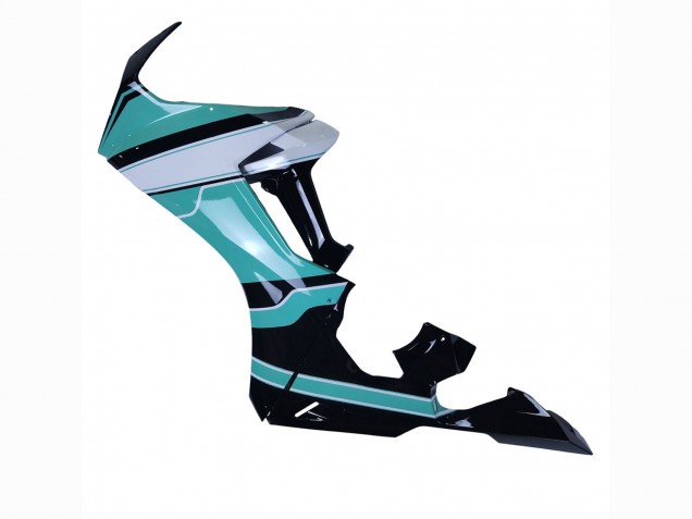 2017-2024 Honda CBR1000RR Motorcycle Fairings - White Light Blue Glossy Black