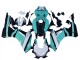 2017-2024 Honda CBR1000RR Motorcycle Fairings - White Light Blue Glossy Black
