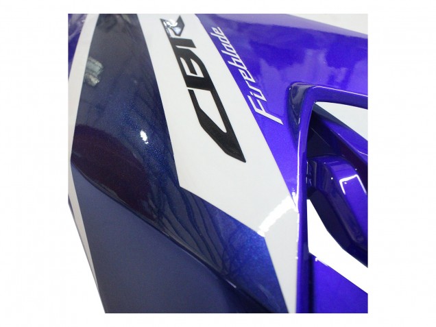 2017-2023 Honda CBR1000RR Motorcycle Fairings - White Blue