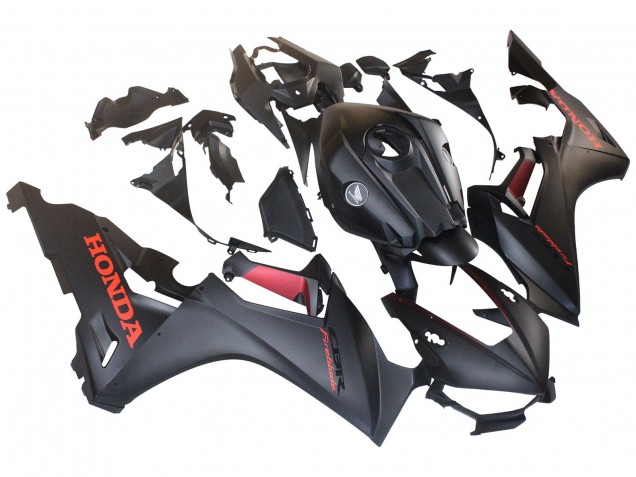 2017-2024 Honda CBR1000RR Motorcycle Fairings - Matte Grey Red