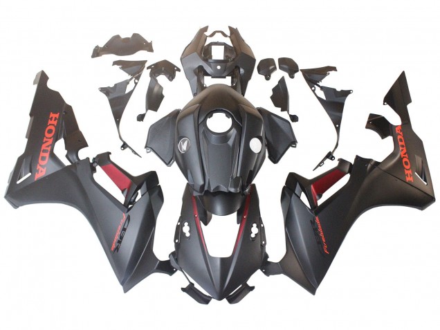 2017-2024 Honda CBR1000RR Motorcycle Fairings - Matte Grey Red