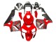 2003-2004 Honda CBR600RR Motorcycle Fairings - Red Matte Black Racing