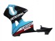 2003-2004 Honda CBR600RR Motorcycle Fairings - Light Blue Red Glossy Black Dunlop