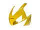2003-2004 Honda CBR600RR Motorcycle Fairings - Yellow Glossy Black