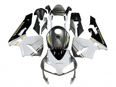 Cheap 2003-2004 Honda CBR600RR Motorcycle Fairings - White Yellow Grey Black