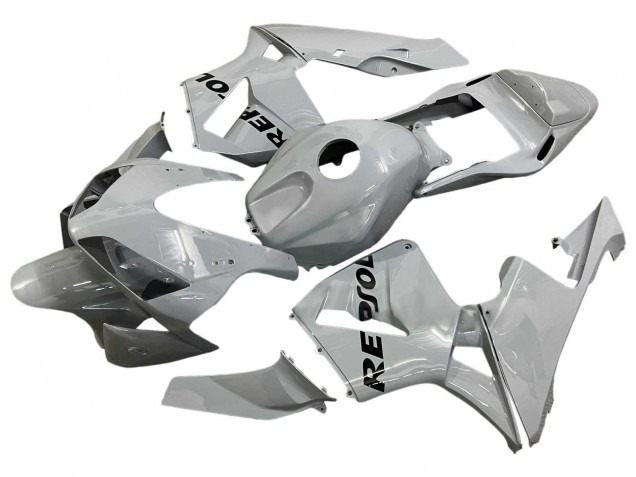 2003-2004 Honda CBR600RR Motorcycle Fairings - Silver Black Repsol