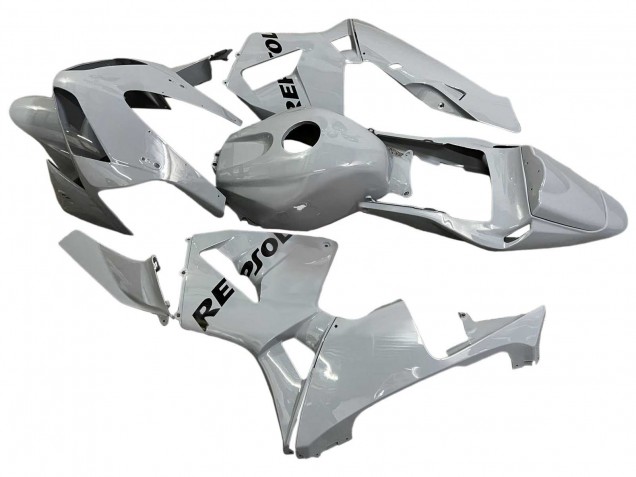 2003-2004 Honda CBR600RR Motorcycle Fairings - Silver Black Repsol