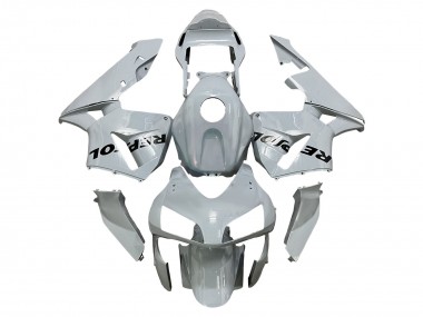 Cheap 2003-2004 Honda CBR600RR Motorcycle Fairings - Silver Black Repsol