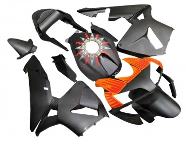 Cheap 2003-2004 Honda CBR600RR Motorcycle Fairings - Matte Black Orange