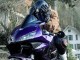 2003-2004 Honda CBR600RR Motorcycle Fairings - Dark Blue Glossy Black