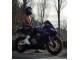 2003-2004 Honda CBR600RR Motorcycle Fairings - Dark Blue Glossy Black
