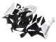 2003-2004 Honda CBR600RR Motorcycle Fairings - White Matte Black