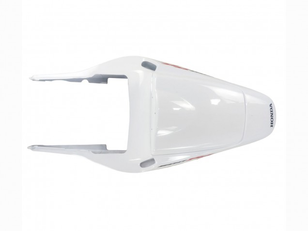 2003-2004 Honda CBR600RR Motorcycle Fairings - White Matte Black