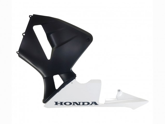 2003-2004 Honda CBR600RR Motorcycle Fairings - White Matte Black