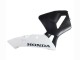 2003-2004 Honda CBR600RR Motorcycle Fairings - White Matte Black