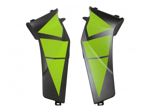 2003-2004 Honda CBR600RR Motorcycle Fairings - Yellow Matte Black