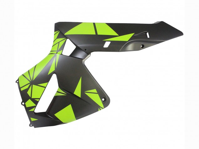 2003-2004 Honda CBR600RR Motorcycle Fairings - Yellow Matte Black