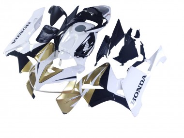 Cheap 2005-2006 Honda CBR600RR Motorcycle Fairings - Gold White Black