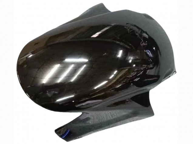 2005-2006 Honda CBR600RR Motorcycle Fairing - Glossy Black Blue Flame
