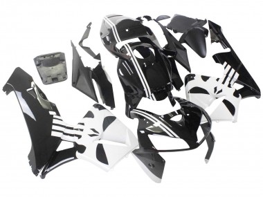 Cheap 2005-2006 Honda CBR600RR Motorcycle Fairing - Black White