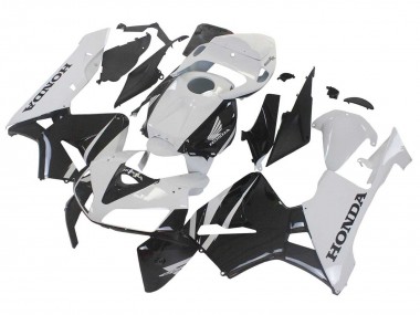 Cheap 2005-2006 Honda CBR600RR Motorcycle Fairings - Black White