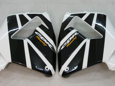 Cheap 2005-2006 Honda CBR600RR Motorcycle Fairings - Black White Racing