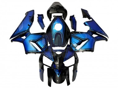 Cheap 2005-2006 Honda CBR600RR Motorcycle Fairings - Blue Black