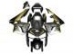 2005-2006 Honda CBR600RR Motorcycle Fairings - Black Gold Carbon Fiber