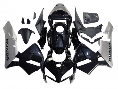 Cheap 2005-2006 Honda CBR600RR Motorcycle Fairing - Black Silver