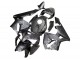 2005-2006 Honda CBR600RR Motorcycle Fairings - Black Forged Carbon Fiber