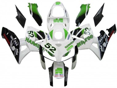 Cheap 2005-2006 Honda CBR600RR Motorcycle Fairings - Green White Black hannspree 52