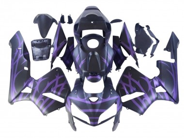 Cheap 2005-2006 Honda CBR600RR Motorcycle Fairings - Matte Black Purple