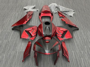 Cheap 2005-2006 Honda CBR600RR Motorcycle Fairings - Red Black