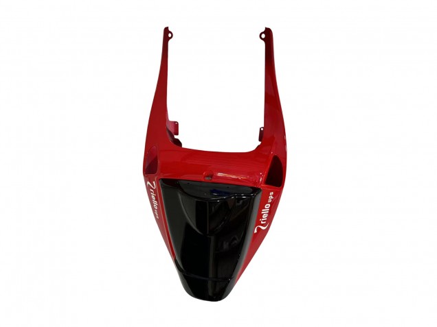2005-2006 Honda CBR600RR Motorcycle Fairings - Red Black Valsir 03