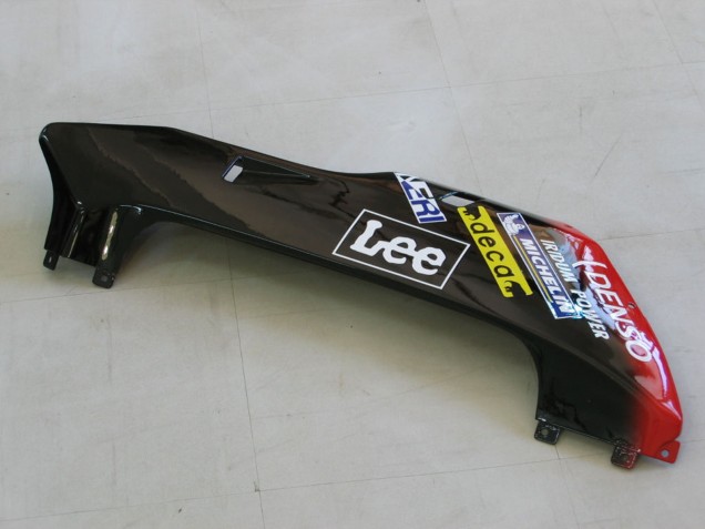 2005-2006 Honda CBR600RR Motorcycle Fairings - Red White Blue DENSO