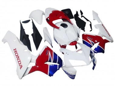 Cheap 2005-2006 Honda CBR600RR Motorcycle Fairings - White Blue Red