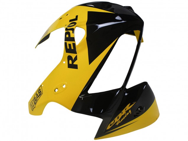 2005-2006 Honda CBR600RR Motorcycle Fairings - Yellow Black Repsol