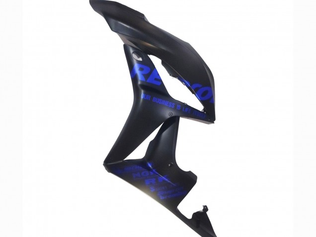 2007-2008 Honda CBR600RR Motorcycle Fairings - Matte Black Blue Repsol