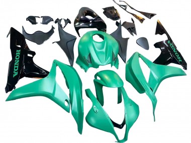 Cheap 2007-2008 Honda CBR600RR Bike Fairings - Green Glossy Black