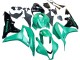 2007-2008 Honda CBR600RR Bike Fairings - Green Glossy Black