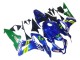 2007-2008 Honda CBR600RR Motorcycle Fairings - Blue Green MoviStar Castrol