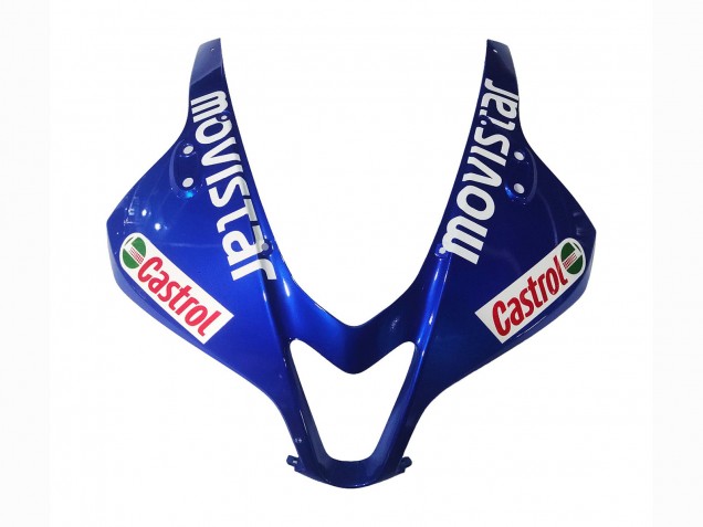 2007-2008 Honda CBR600RR Motorcycle Fairings - Blue Green MoviStar Castrol