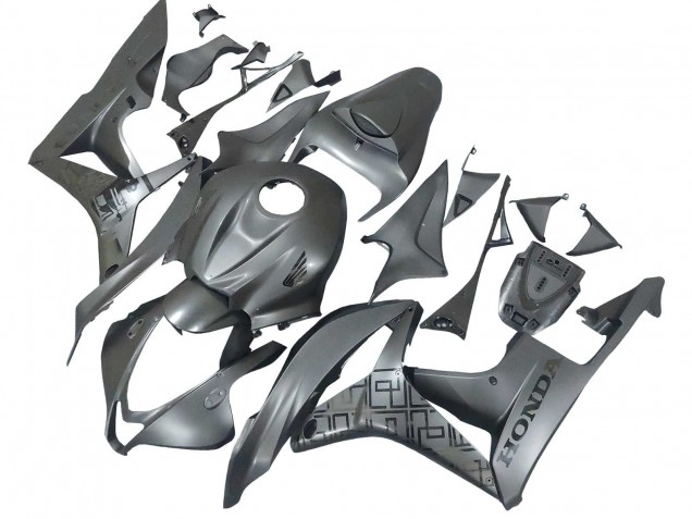 2007-2008 Honda CBR600RR Motorcycle Fairings - Silver Grey