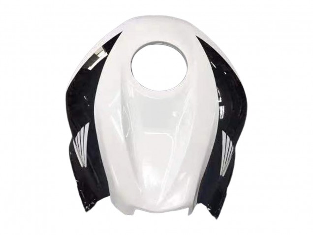 2007-2008 Honda CBR600RR Motorcycle Fairing - White Gold Glossy Black Playboy