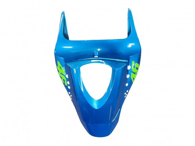 2007-2008 Honda CBR600RR Motorcycle Fairings - Green Yellow Glossy Black Shark 46